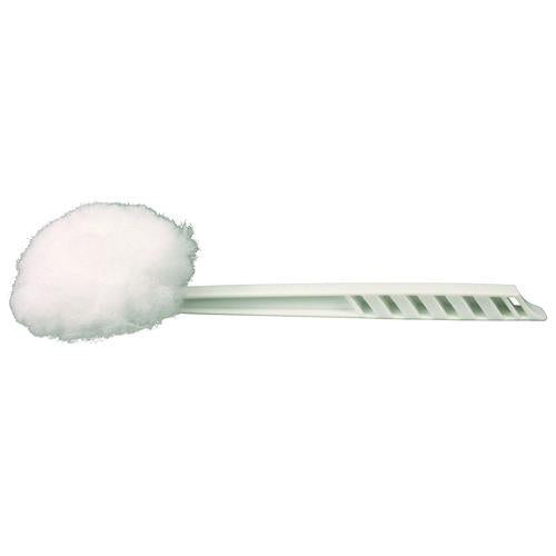 Image of Impact® 20425-91 Deluxe Toilet Bowl Mop, 10" Handle, 4.5" Mop Head, White, 25/Carton