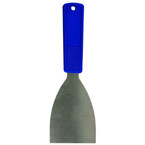 Image of Impact® 3401DZ Putty Knife, 3" Wide, Stainless Steel Blade, Blue Polypropylene Handle
