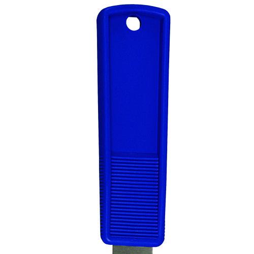 Image of Impact® 3401DZ Putty Knife, 3" Wide, Stainless Steel Blade, Blue Polypropylene Handle