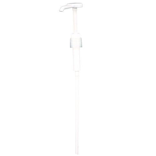 Image of Impact® 904A Economy Plastic Dispensing Pump with Senior Rieke Adapter for 5 gal Pails and 38 mm Screwcap for 1 gal Jugs, White