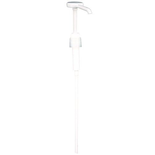 Image of Impact® 904A Economy Plastic Dispensing Pump with Senior Rieke Adapter for 5 gal Pails and 38 mm Screwcap for 1 gal Jugs, White