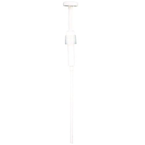 Image of Impact® 904A Economy Plastic Dispensing Pump with Senior Rieke Adapter for 5 gal Pails and 38 mm Screwcap for 1 gal Jugs, White