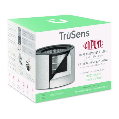 Image of TruSens AFHZ2000-01 Carbon and HEPA Replacement Filters for TruSens Purifiers, 7.9"
