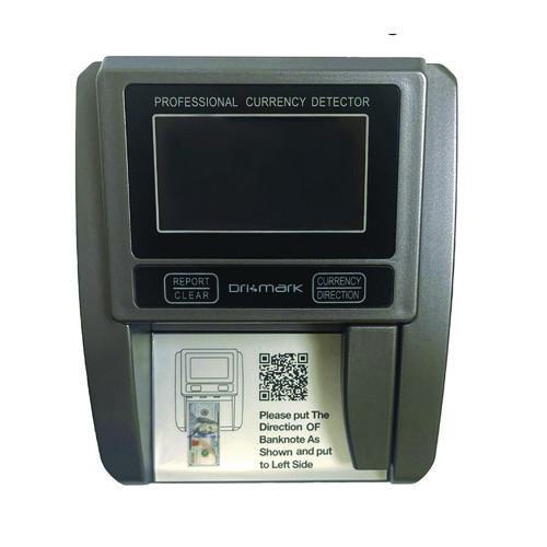 Image of Dri-Mark® MG03 Counterfeit Detector Machine for USD, 5 Detection Methods, 4.5" x 5.5" x 3.5", Black