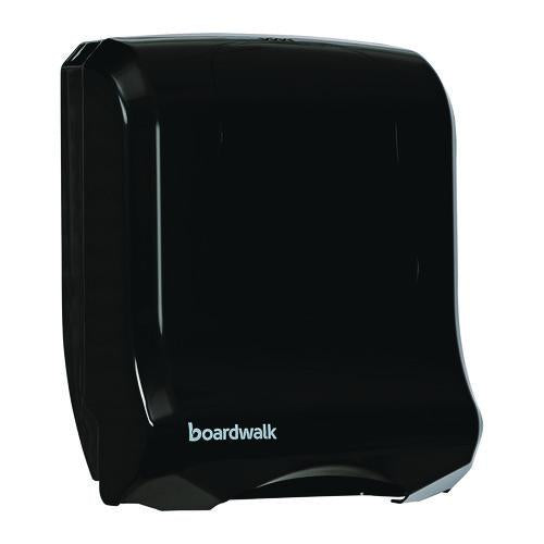 Image of Boardwalk® T1770BKBW Ultrafold Multifold/c-Fold Towel Dispenser, 11.75 X 6.25 X 18, Black Pearl
