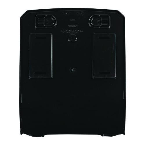 Image of Boardwalk® T1770BKBW Ultrafold Multifold/c-Fold Towel Dispenser, 11.75 X 6.25 X 18, Black Pearl