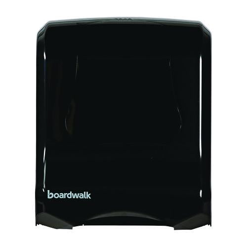 Image of Boardwalk® T1770BKBW Ultrafold Multifold/c-Fold Towel Dispenser, 11.75 X 6.25 X 18, Black Pearl