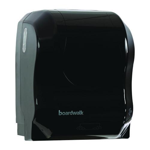 Image of Boardwalk® T7470BKBW Hands Free Mechanical Towel Dispenser, 13.25 X 10.25 X 16.25, Black