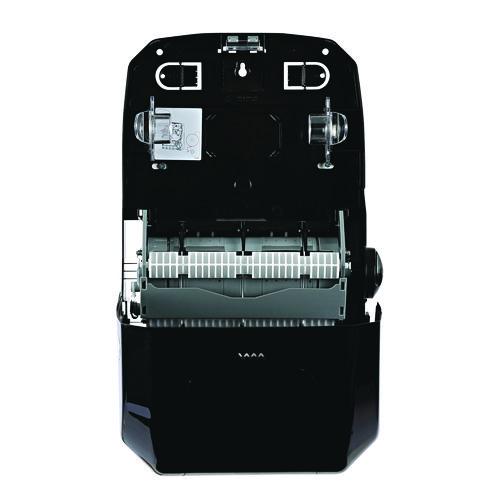 Image of Boardwalk® T7470BKBW Hands Free Mechanical Towel Dispenser, 13.25 X 10.25 X 16.25, Black