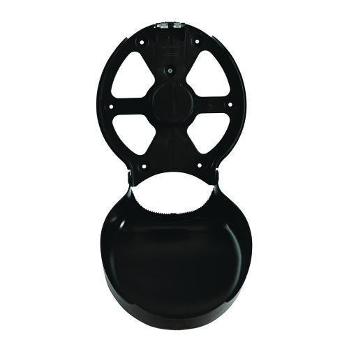 Image of Boardwalk® R2000BKBW Single Jumbo Toilet Tissue Dispenser, 11 x 6.25 x 12.25, Black