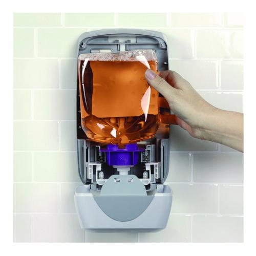 Image of Boardwalk® 6162-04-GCE00VL Foam Antibacterial Handwash, Fresh Fruit Scent, 1,250 mL Refill, 4/Carton