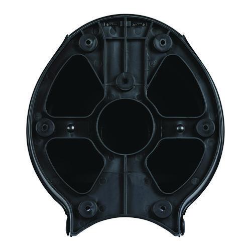 Image of Boardwalk® R2000BKBW Single Jumbo Toilet Tissue Dispenser, 11 x 6.25 x 12.25, Black