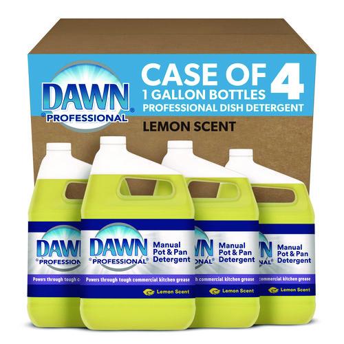 Image of Dawn® Professional 57444 Manual Pot/pan Dish Detergent, Lemon, 4/carton