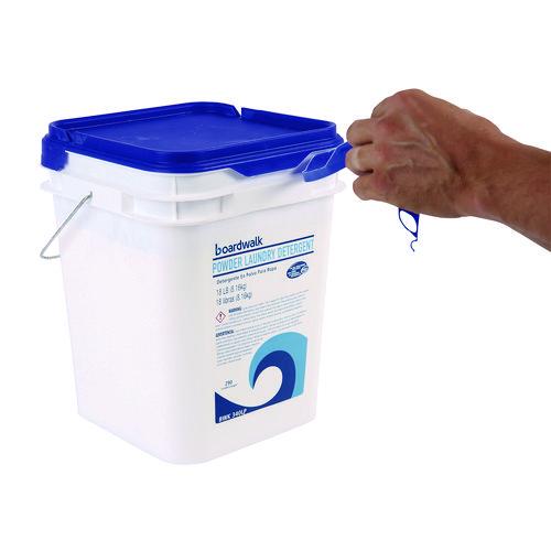 Image of Boardwalk® BWK340LP Powder Laundry Detergent, Low Foam, Crisp Clean Scent, 18 lb Pail