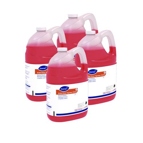 Image of Diversey 101109753 Stride Neutral Cleaner, Citrus, 1 Gal, 4 Bottles/carton