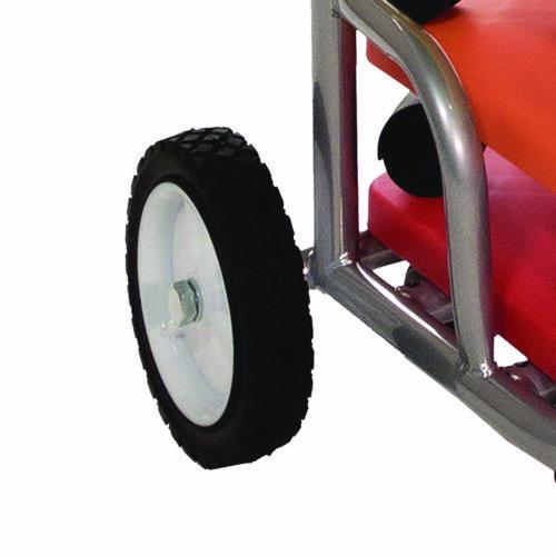 Image of Champion Sports SC036 Scooter Storage Cart, Metal, 132 lb Capacity, 16 x 32 x 48, Silver