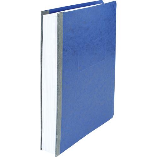 Image of ACCO A7025973A Pressboard Report Cover With Tyvek Reinforced Hinge, Two-Piece Prong Fastener, 3" Capacity, 8.5 X 11, Dark Blue/dark Blue