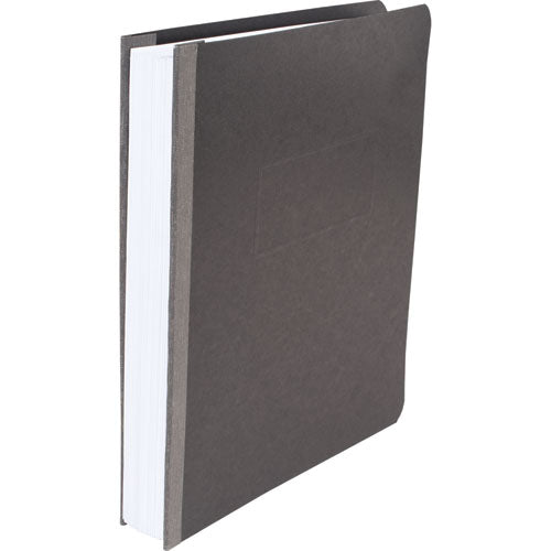 Image of ACCO A7025971A Pressboard Report Cover With Tyvek Reinforced Hinge, Two-Piece Prong Fastener, 3" Capacity, 8.5 X 11, Black/black