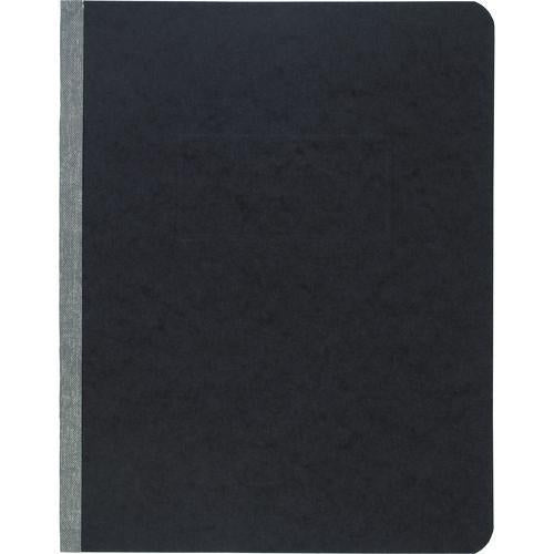 Image of ACCO A7025971A Pressboard Report Cover With Tyvek Reinforced Hinge, Two-Piece Prong Fastener, 3" Capacity, 8.5 X 11, Black/black