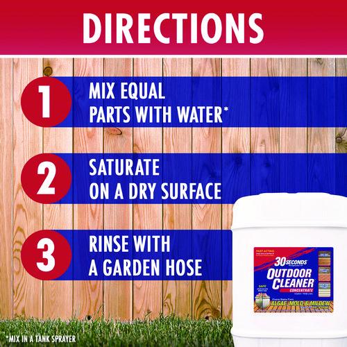 Image of WEIMAN® 40235756401 30 Second Outdoor Cleaner, Clean Scent, 1 gal Bottle