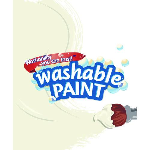 Image of Crayola® 54-2016-053 Washable Paint, White, 16 Oz Bottle