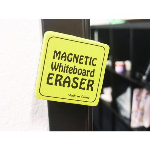 Image of TPG Creations Magnetic Whiteboard Eraser, 2 x 2 x 1, 12/Pack
