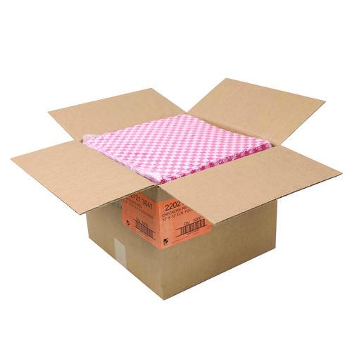 Image of Paterson WG01008 Grease-Resistant Food Wrap, 12 x 12, Red Check, 5,000/Carton