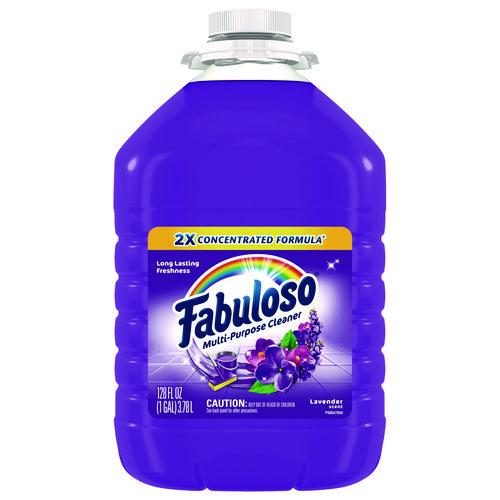Image of Fabuloso® 153058 Multi-Use Cleaner, Lavender Scent, 1 Gal Bottle, 4/carton