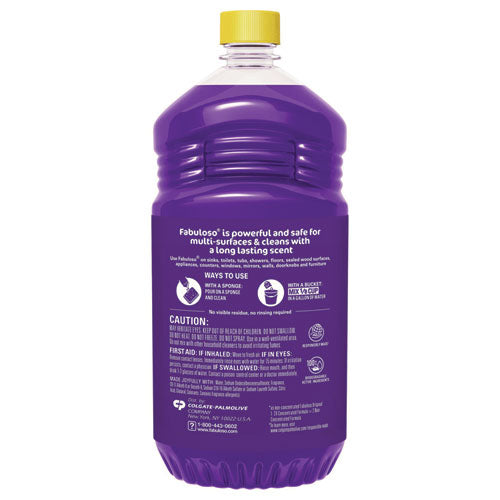 Image of Fabuloso® 153041 Multi-Use Cleaner, Lavender Scent, 56 Oz Bottle