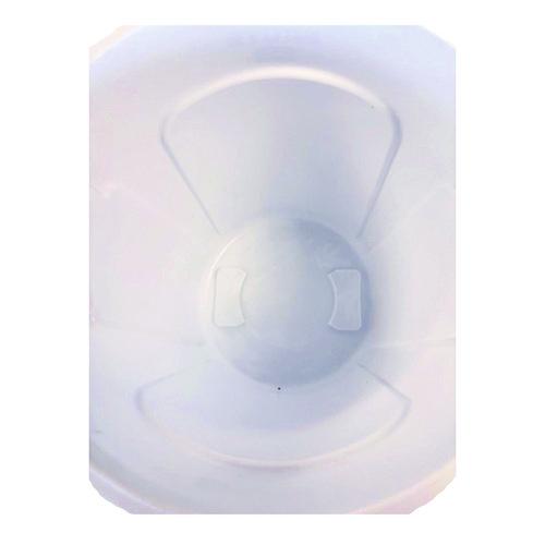 Image of Rubbermaid® Commercial FG262000WHT Vented Round Brute Container, 20 gal, Plastic, White