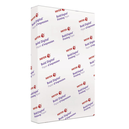 Image of xerox 3R11762 Bold Digital Printing Paper, 100 Bright, 28 lb Bond Weight, 11 x 17, White, 500/Ream
