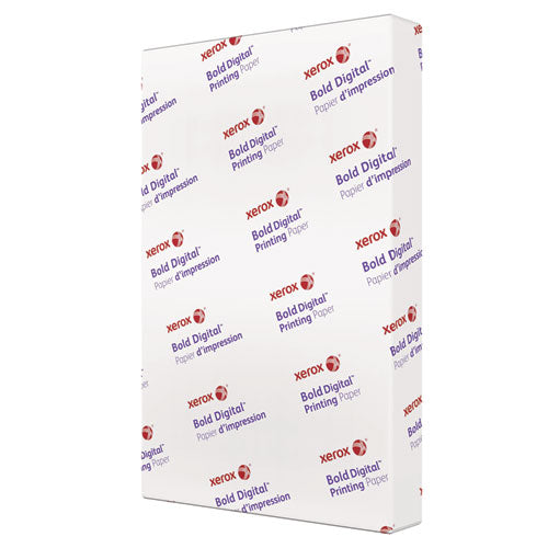 Image of xerox 3R11762 Bold Digital Printing Paper, 100 Bright, 28 lb Bond Weight, 11 x 17, White, 500/Ream