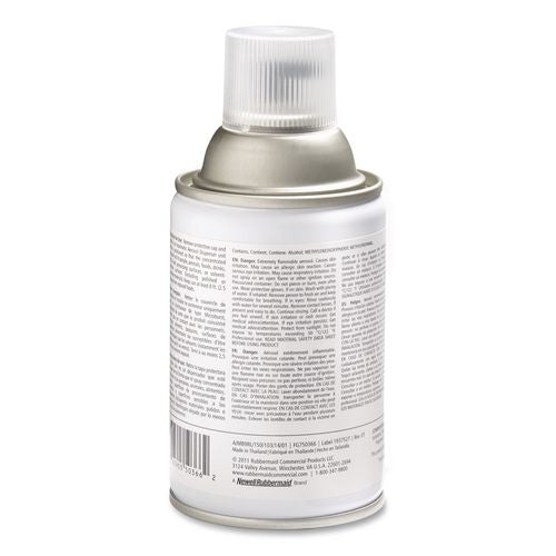 Image of Rubbermaid® Commercial FG4012441 Tc Microburst 9000 Air Freshener Refill, Linen Fresh, 5.3 Oz Aerosol Spray, 4/carton