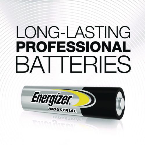 Image of Energizer® Industrial Alkaline Aaa Batteries, 1.5 V, 24/box