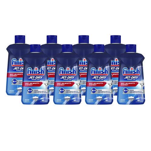 Image of FINISH® 51700-75713 Jet-Dry Rinse Agent, 8.45 Oz Bottle, 8/carton