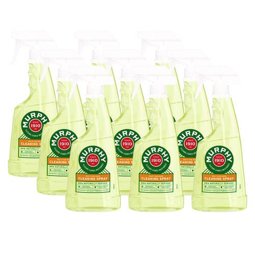 Image of Murphy® Oil Soap 101031 Spray Formula, All-Purpose, Orange, 22 Oz Spray Bottle, 9/carton