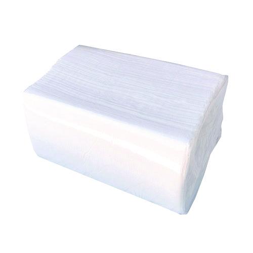 Image of GEN GEN15X17DIN Dinner Napkins, 2-Ply, 14.5 x 16.5, White, 150/Pack, 20 Packs/Carton