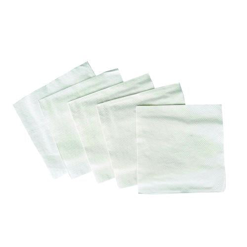 Image of GEN GENCOCKTAILNAP Cocktail Napkins, 1-Ply, 9 x 9, White, 500/Pack, 8 Packs/Carton