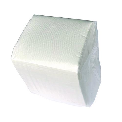 Image of GEN GENCOCKTAILNAP Cocktail Napkins, 1-Ply, 9 x 9, White, 500/Pack, 8 Packs/Carton