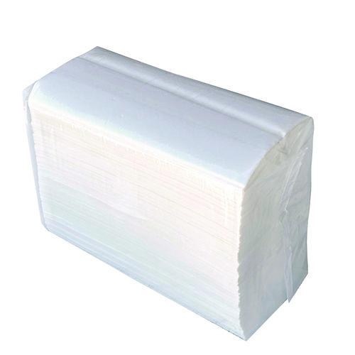 Image of GEN GENTFOLDNAPK Tall-Fold Napkins, 1-Ply, 5.98 x 11.38, White, 10,000/Carton