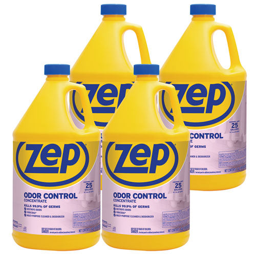 Image of Zep Commercial® ZUOCC128 Odor Control, Light Floral Scent, 1 gal, 4/Carton