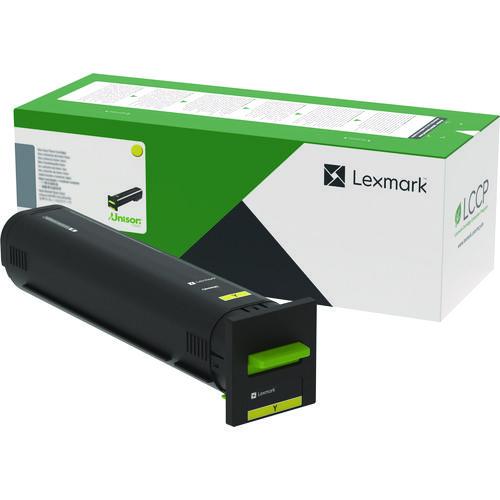 Image of Lexmark 82K0UYG 82K0UYG Ultra High-Yield Toner, 55,000 Page-Yield, Yellow