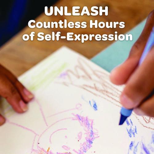 Image of Crayola® 52-0836-038 Bulk Crayons, Regular Size, 0.31" x 3.63", Red, 12/Box