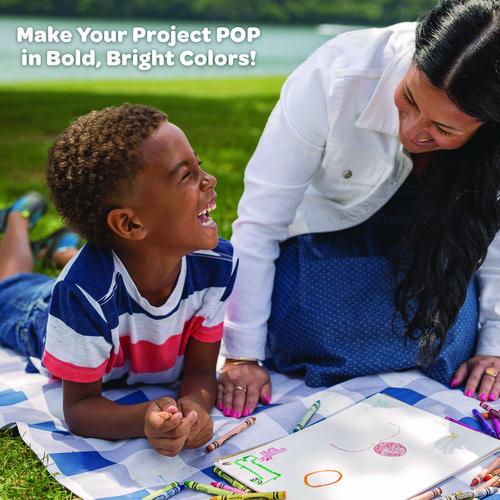 Image of Crayola® 52-0836-038 Bulk Crayons, Regular Size, 0.31" x 3.63", Red, 12/Box