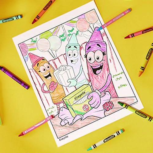 Image of Crayola® 52-0836-038 Bulk Crayons, Regular Size, 0.31" x 3.63", Red, 12/Box