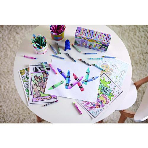 Image of Crayola® 52-0836-038 Bulk Crayons, Regular Size, 0.31" x 3.63", Red, 12/Box