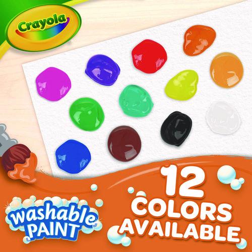 Image of Crayola® 54-2128-036 Washable Paint, Orange, 1 Gal Bottle