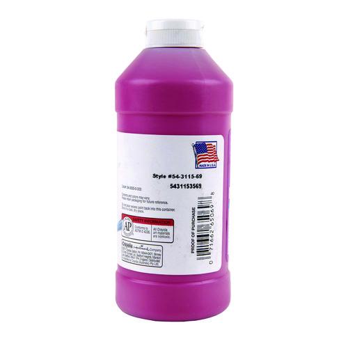 Image of Crayola® 543115069 Artista Ii Washable Tempera Paint, Magenta, 16 Oz Bottle