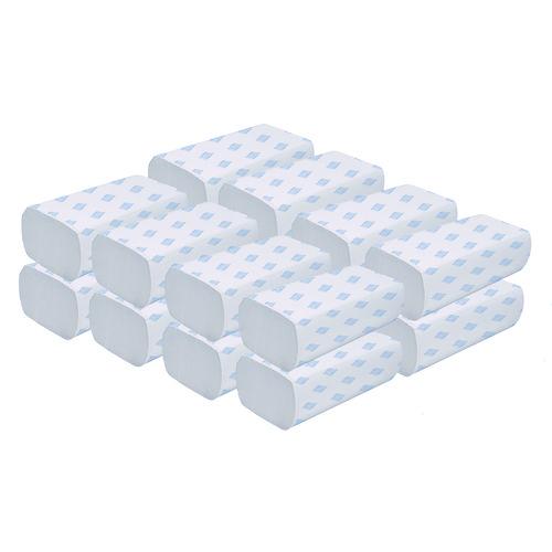 Image of GEN 5301 Multifold Towels, 1-Ply, 9.25 x 9.05, White, 250/Pack, 16 Packs/Carton