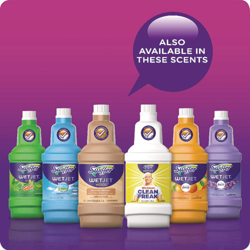 Image of Swiffer® 80322246 WetJet System Cleaning-Solution Refill, Lavender Scent, 1.25 L, 4/Carton